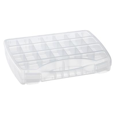 6 Pack: Large Adjustable Compartment Bead Storage Box with Handle by Bead  Landing™, 14.8 x 12.2 x 2.3