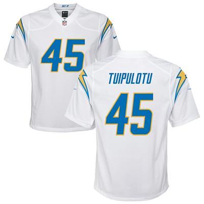 Men's Nike Tuli Tuipulotu Powder Blue Los Angeles Chargers Team