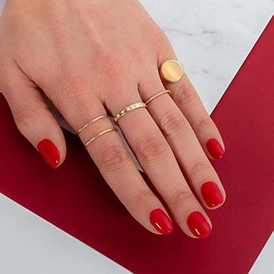 14k Gold Large Signet Ring - Monogram Signet Ring, 14k Gold Ring, Bold  Ring, Chunky Gold Ring, Personalized Ring, Engraved Letter Ring, Real Gold