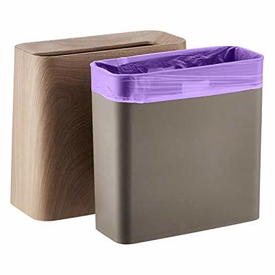 Trash Bags, 4 Gallon Handle-Tie Small Trash Waste Bag, Little Garbage Bags  for Bathroom, Kitchen, Picnic, Office, Bedroom, 5 Pack/100 Counts,Purple -  Yahoo Shopping