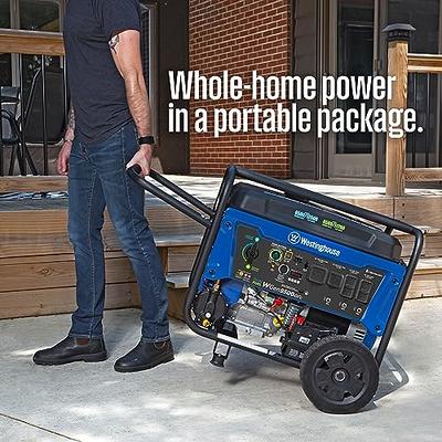 Westinghouse 6,600-Watt Dual Fuel Portable Generator with Remote