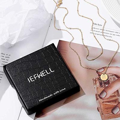 IEFWELL Initial Necklaces for Girls Gifts - Layered Necklaces for
