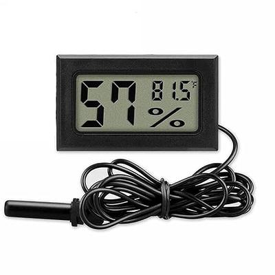 Wall Thermometer, Mini Wall Hanging no Batteries Required Thin Transparent  Dial Large Screen Hygrometer Clear Graduations Wall Indoor Outdoor  Thermometer Backyard Compost Thermometer for Greenhouses - Yahoo Shopping