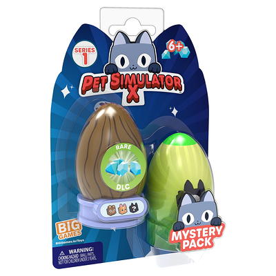 Pet Simulator X Blue 6 Inch Mystery Egg with Plush & DLC Code NEW