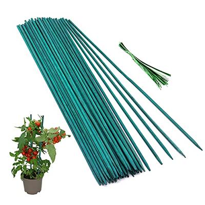 Plant Sticks Support Tall Simulation Tree Branch Shape Plant Stake Pole  Green Floral Sticks Garden Flower Sticks Plant Stakes - AliExpress