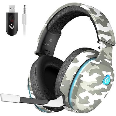 Gtheos 2.4GHz Wireless Gaming Headset for PS5, PC, PS4, Mac, Nintendo  Switch, Bluetooth 5.2 Gaming Headphones with Microphone for Computer,  Mobile, Stereo Sound, 3.5MM Wired Mode for Xbox Series(Camo) - Yahoo  Shopping