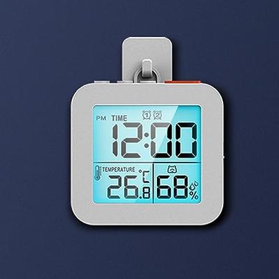 Bathroom/ kitchen clock with timer