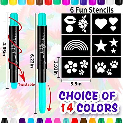 Animal Stencils for Kids - Washable Stencil Set - Stencils for Kids - Large for