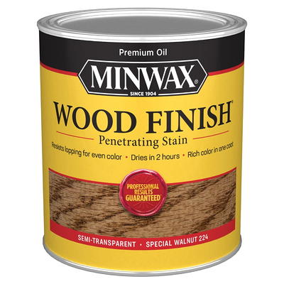 Minwax Wood Finish Penetrating Stain, Special Walnut Oil-Based