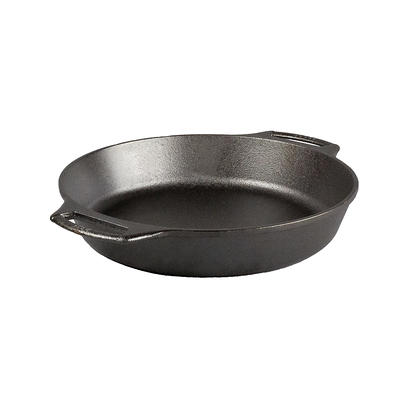 Lodge Seasoned Steel Grill Pan, Black