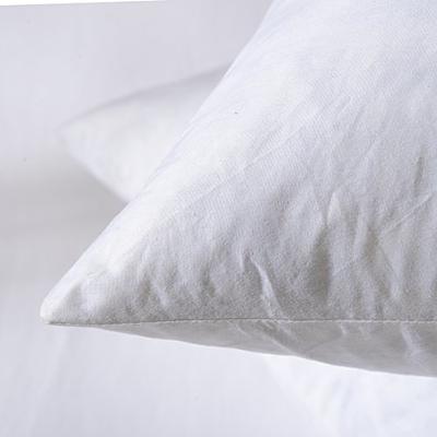 HITO 18x18 Pillow Inserts (Set of 2, White)- 100% Cotton Covering Soft  Filling Polyester Throw Pillows for Couch Bed Sofa