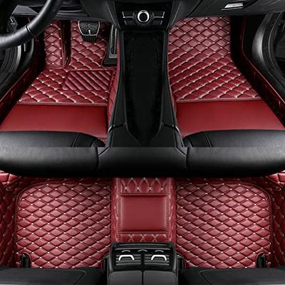 TAHALI Custom Colors Car Floor Mats Black Pink for 99.9% Sedan SUV Sports，  All-Weather Liners Car Floor mat，Luxury Leather Automotive Floor Mats (Wine  Red,3D Floor Mats) - Yahoo Shopping