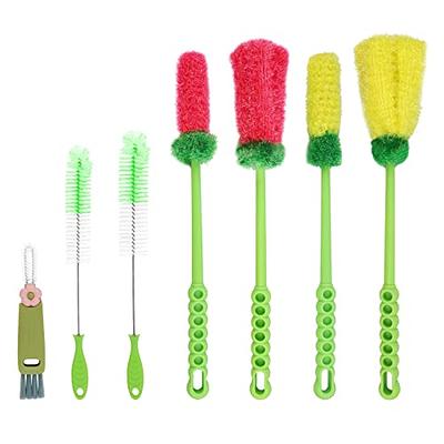 3 in 1 Multi-Functional Crevice Brush Cleaner, Bottle Cup Lid Detail Brush,  Water Bottle Cleaning Brush for Coffee Mug, Glassware, Kettles, Straw  Cleaning Brush 