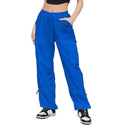 Cargo Hiking Pants Womens Baggy Parachute Pants Trendy Jogger Y2K Pants  Streetwear Elastic Waist Workout Track Pants Army Green at  Women's  Clothing store