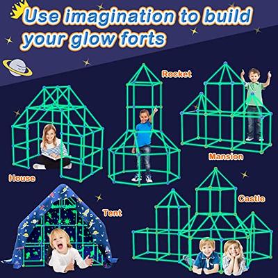 Kids Fort Building Kit - STEM Creative Fort Builder for 5,6,7,8 Years Old  Boy 