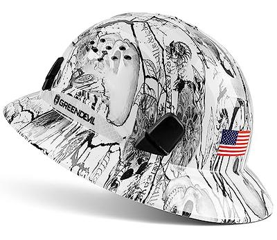 LOHASTOUR Full Brim Hard Hat Safety Helmet Vented ANSI Z89.1 Approved OSHA  Hard Hats Construction Men Women Adult