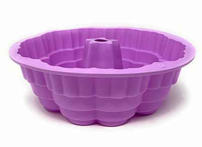 Silicone Heart Bundt Pan: Non-Stick Round Bundt Cake Jello Mold for  Valentine's Day or Anniversary Party 9” Across Colors Vary - Yahoo Shopping