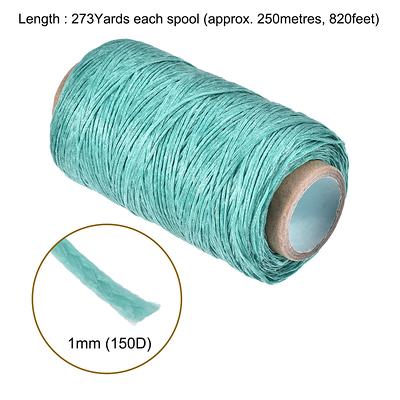 Leather Sewing Thread 273Yards 150D/1mm Waxed Cord Stitching Thread - Yahoo  Shopping