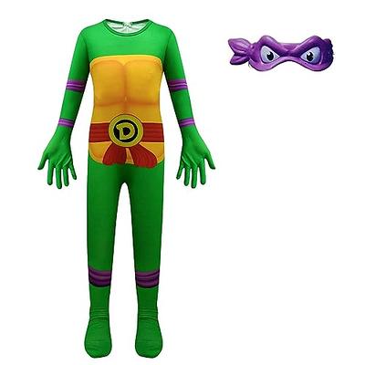 Kids' Teenage Mutant Ninja Turtles Michelangelo Halloween Costume Jumpsuit  With Mask : Target