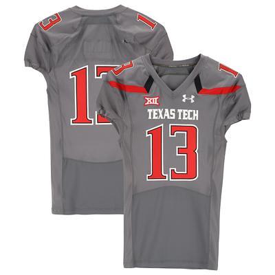 Texas Tech Red Raiders Team-Issued #13 Black Jersey from the 2017