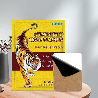 Sumifun Tiger Relieving Patch, Chinese Tiger Plaster, for Shoulder, Back,  Knee, Joint & Muscle, 64 Counts - Yahoo Shopping