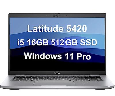 Dell Latitude 5420 (2023) 5000 14 FHD (Intel i5-1145G7 vPro, 16GB RAM,  256GB PCIe SSD) Business Laptop, Backlit Keyboard, Thunderbolt 4, Wi-Fi 6,  Webcam, Win 11 Pro -2023 - Yahoo Shopping