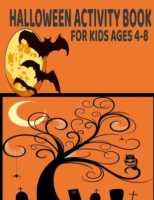 Halloween Activity Book for Kids Ages 8-12