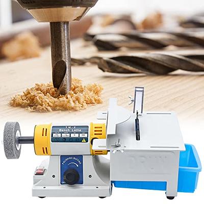 110V 320W Rock Jewelry Polisher Bench Buffer Polishing Faceting Machine  Lapidary Equipment Electric Mini Gemstone Lathe Polisher Rock Grinder Tool