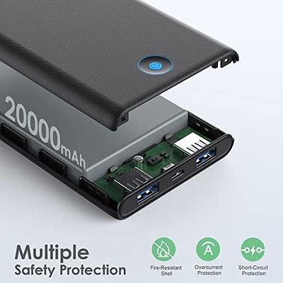 Batterie externe 20000 mAh à recharge rapide