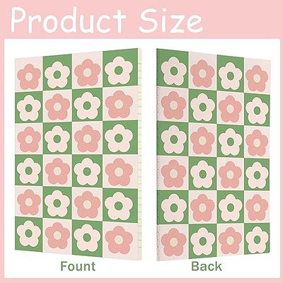 Girl's Scrapbooking Square Paper Notebook Binder Journal Cute Pink Notebook  Set