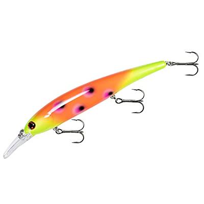 BANDIT LURES Walleye Minnow Jerkbait Fishing Lure, Shallow (Trolls