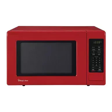 Chefman MicroCrisp Countertop Digital Microwave Oven, Unique Cook & Crisp  Power Combo, 1.1 Cu Ft, Dual-Cook 1000W Microwave + 1500W Crisper, 6 Touch