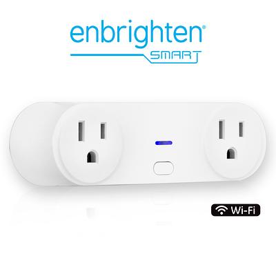 Simply Conserve Smart Plug 2-Pack 120-Volt 1-Outlet Indoor Smart