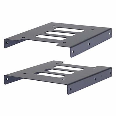 2packs 2.5 To 3.5 SSD HDD Hard Disk Drive Bays Holder Metal Mounting  Bracket Adapter For PC SSD Holder