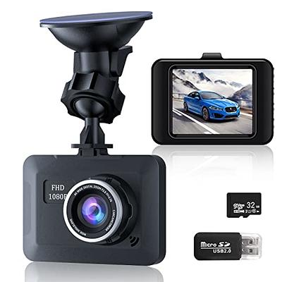 REDTIGER Dash Cam Front and Rear, 4K/2.5K Full HD Dash Camera with 3.18''  LCD Display, Dashcam with Night Vision, G-Sensor, Loop Recording, WDR, Free