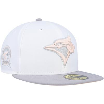 Men's New Era White/Light Blue Toronto Blue Jays 25th Anniversary Two-Tone  59FIFTY Fitted Hat