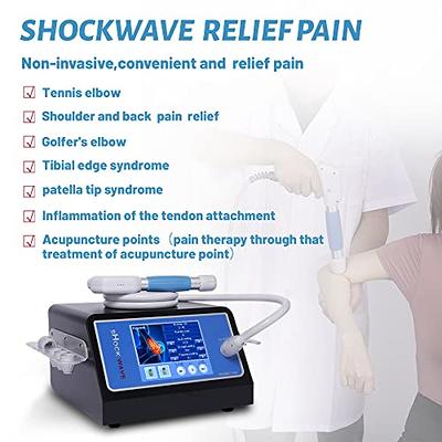 Shock wave therapy machine ESWT for sports injuries to relieve muscle  soreness and ED treatment