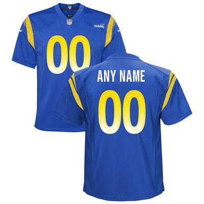 AJ Arcuri Men's Nike Los Angeles Rams Bone Custom Game Jersey - Yahoo  Shopping