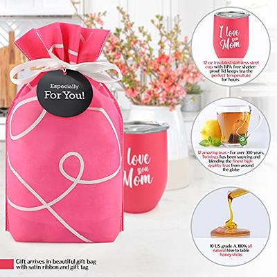 Gifts For Mom - Mom Gifts Tea Set, Gift Basket For Women, Birthday Gifts  For Women, Mom Birthday Gifts or Mothers Day Gifts in Beautiful Gift Box