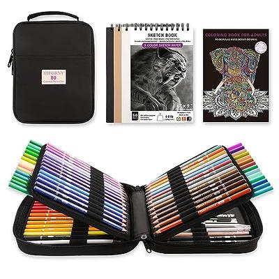 80 color Colored Pencils Set for Adults and Kids Drawing Pencils