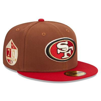 New Era 59FIFTY San Francisco 49ers Harvest Brown Red Fitted Hat