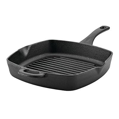 Spice By Tia Mowry Savory Saffron 12 Inch Cast Iron Skillet With Pouring  Spouts : Target