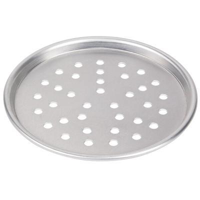 Super Perforated Heavy Weight Aluminum Tapered / Nesting Pizza Pan