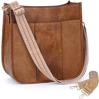  KITATU Crossbody Bag for Women Hobo Handbags - Vegan Leather  Designer Purse Shoulder Zipper Bag with 2 Adjustable Straps : Clothing,  Shoes & Jewelry