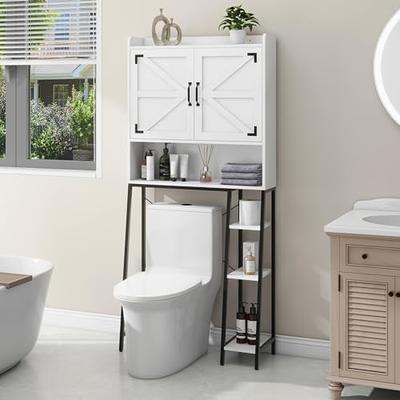 Home Bathroom Shelf Over The Toilet, Storage Cabinet Over Toilet, Bathroom  Organizer Space Saver - Yahoo Shopping