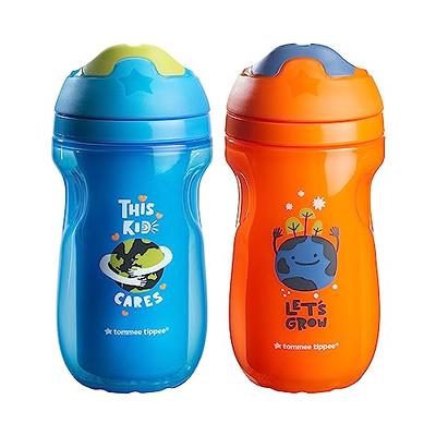 The First Years Pinkfong Baby Shark Insulated Straw Cup - Spill Proof  Toddler Straw Cups - Toddler Sippy Cups - 9 Oz - 2 Count