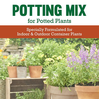 Miracle-Gro Moisture Control Potting Mix, Soil for Containers, 8 qt.