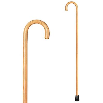 Aluminum & Brass Decorative Rosewood Walking Cane, Full Size Walking-Stick  for Men & Women