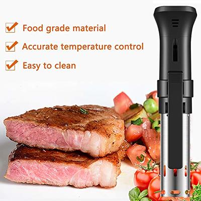 Sous Vide Cooker, Sous Vide Machines 1100W, Wifi Connect App Control with  Recipe Ultra-quiet Fast-Heating Immersion Circulator Accurate Temperature