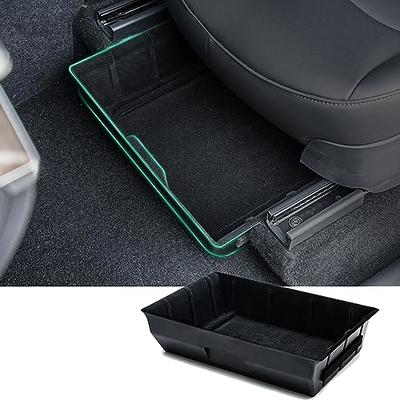 OtriFowd Under Seat Storage Tray for Tesla Model Y, ABS Flocking Storage Box,  Model Y Accessories 2021 2022 2023, Hidden Organizers for Driver and  Passenger Seat - 1 Unit - Yahoo Shopping